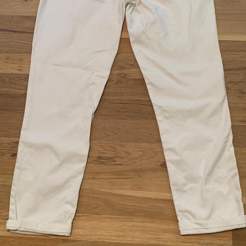 Generra Cuffed Capri White Jeans Pants Junior’s 5 - Picture 13 of 13